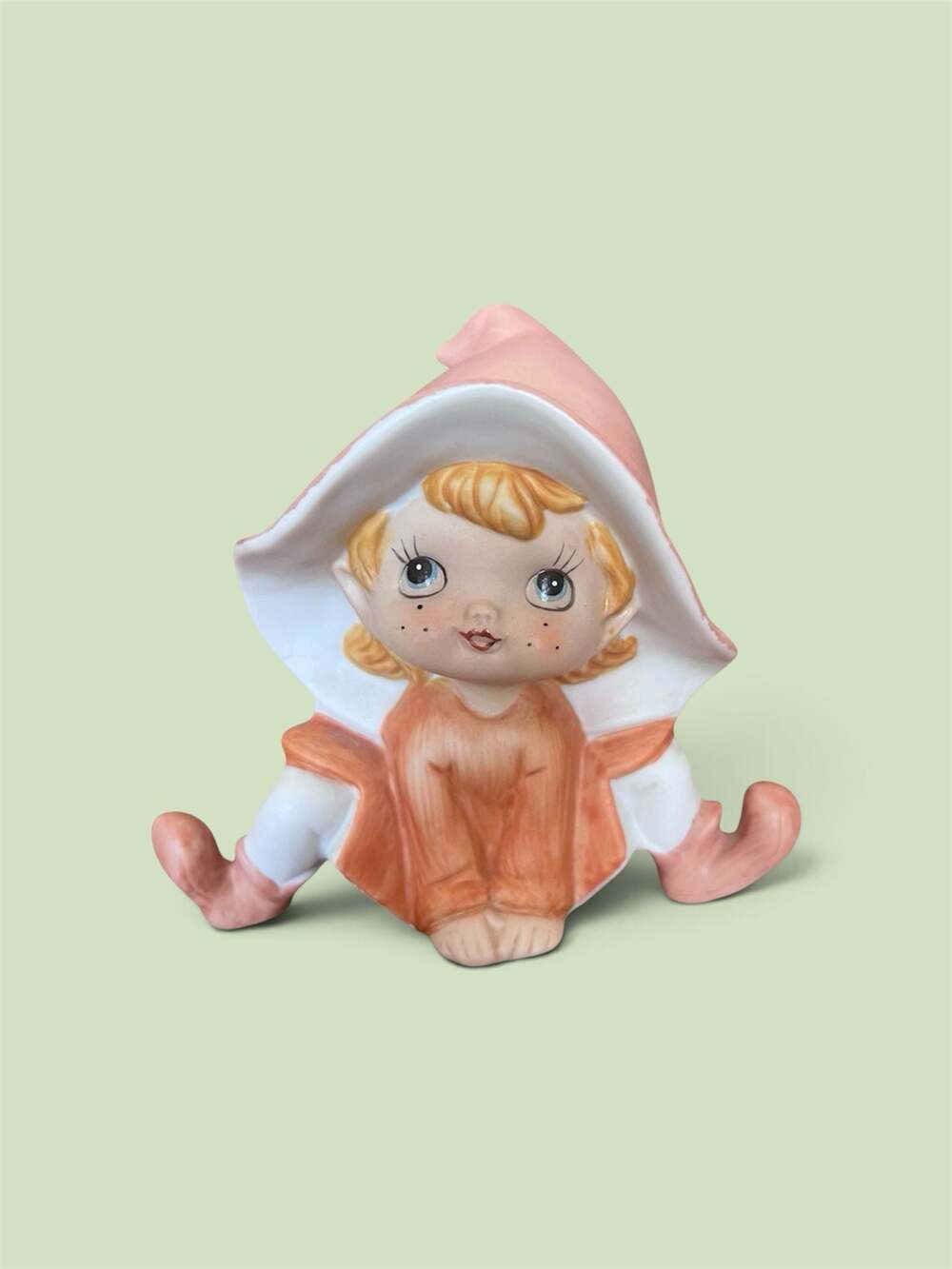 Vintage Homco Pixie Elf Figurine #5213